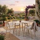 Terrace Table For Indoor & Outdoor Use, Aluminum - Gallery 2