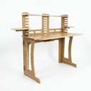 Bina Formica Wooden Desk 120 cm – Oak Plywood - Gallery 2