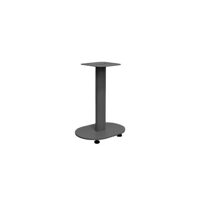 Metal Oval Bar Table Base 45cm - Gallery 1