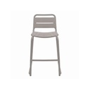 Barcelona Aluminum Mini Barstool Chair - Gallery 1
