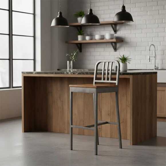 Yildiz Premium Aluminum Bar Stool - Gallery 5