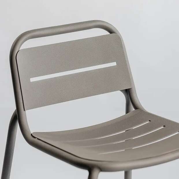 Bar Stool Barcelona Outdoor Aluminum - Gallery 3