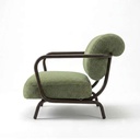 Expo Lounge Armchair 82 cm – Powder-Coated Aluminum - Gallery 2