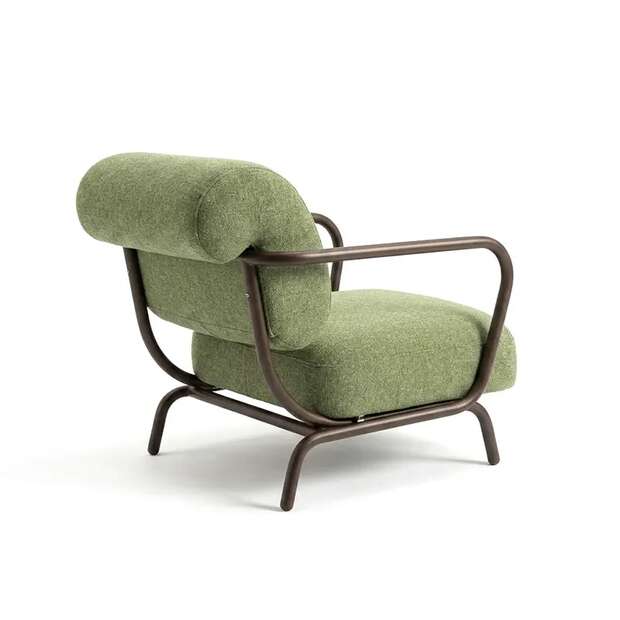 Expo Lounge Armchair 82 cm – Powder-Coated Aluminum - Gallery 3