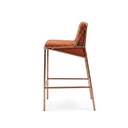 Chameleon Mini Bar Chair – Rose Gold PVD Stainless Steel - Gallery 2
