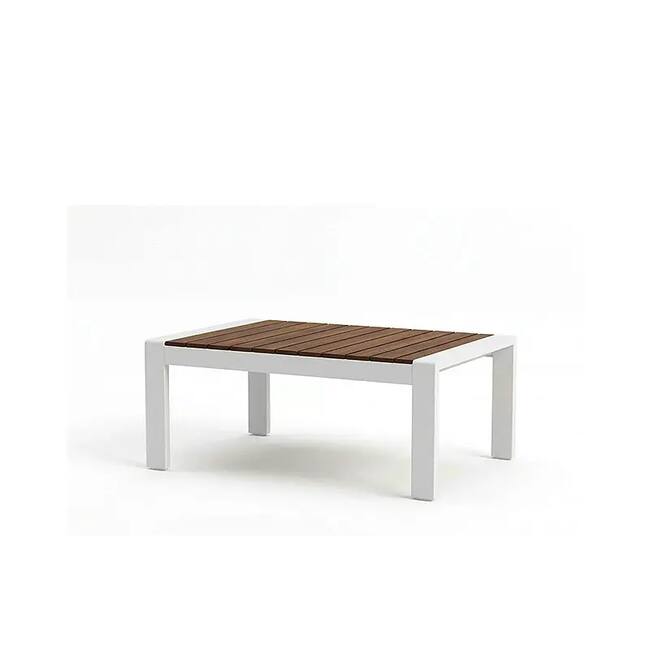 Lenco Outdoor Set The Elegance of Aluminum and the Charm of Dark Wood - Gallery 4
