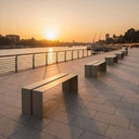 Pinus Outdoor Aluminum Bench – Lightweight Aluminum, Robust Design - Gallery 1