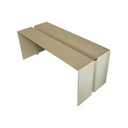Pinus Outdoor Aluminum Bench – Lightweight Aluminum, Robust Design - Gallery 2
