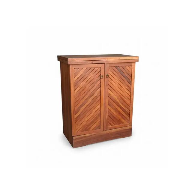 Iroko Outdoor Wooden Drinks Cabinet " - Gallery 3