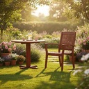 Milton Chair – The Authenticity of Natural Wood and Classic Luxury - Gallery 1