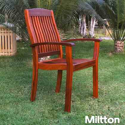 Milton Chair – The Authenticity of Natural Wood and Classic Luxury - Gallery 2