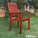 Milton Chair – The Authenticity of Natural Wood and Classic Luxury - Gallery 2