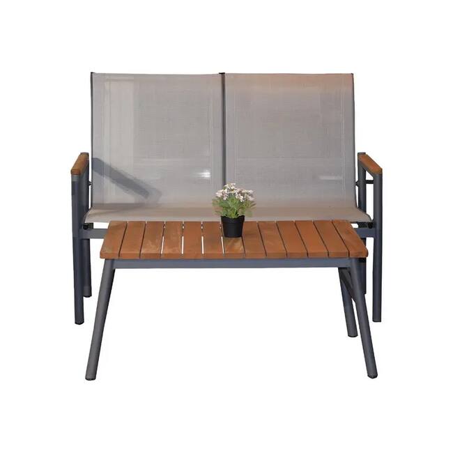 Constania Grey Outdoor Furniture Set - Gallery 1