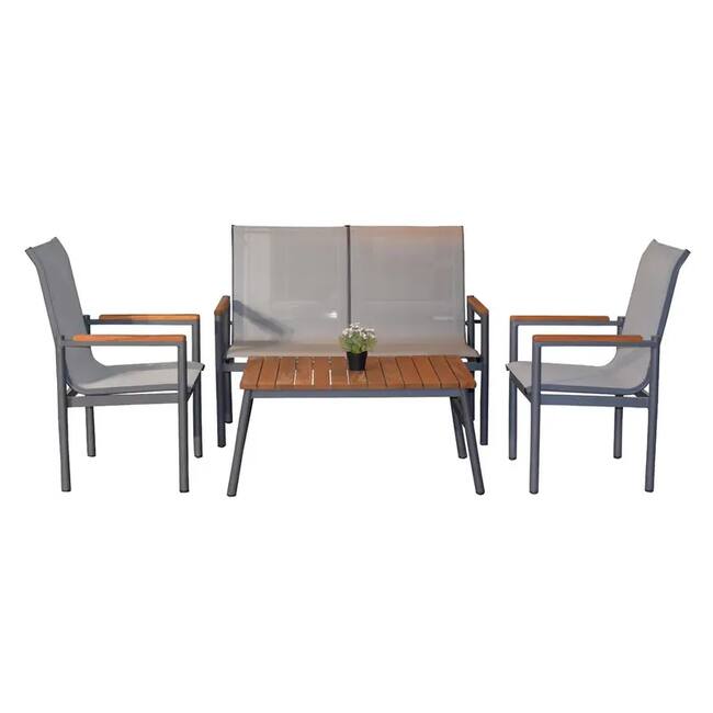 Constania Grey Outdoor Furniture Set - Gallery 2