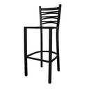 Metal Bar Stool Frame - Black - Gallery 1