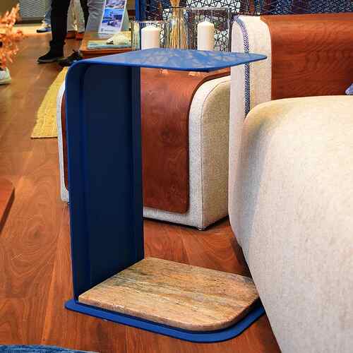 Cascade Side Table Alu - Gallery 1