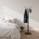 Modern Clothes Hanger (8 Hooks) – Elegance in Organization- Black - Gallery 1