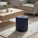 Modern Navy Blue Pouf - Gallery 1