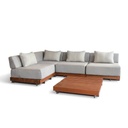 Kaikoz Corner Sofa - The Luxury of Mughan Wood - Gallery 1