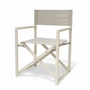 Director's Chair - Modern Design in Off-White and Beige - Gallery 1