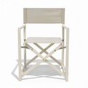 Director's Chair - Modern Design in Off-White and Beige - Gallery 2