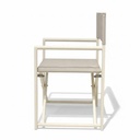 Director's Chair - Modern Design in Off-White and Beige - Gallery 3