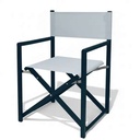 Director's Chair - Modern Design in Petrol Mash Light Blue - Gallery 1