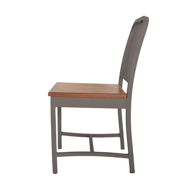 Yildiz chair made of Aluminum, Gray or Beige - Gallery 2