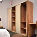 UNNI BEDROOM-MDF-NATURAL WOOD X BEIGE - Gallery 3
