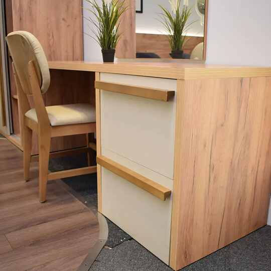 UNNI BEDROOM-MDF-NATURAL WOOD X BEIGE - Gallery 7