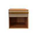 UNNI BEDROOM-MDF-NATURAL WOOD X BEIGE - Gallery 15