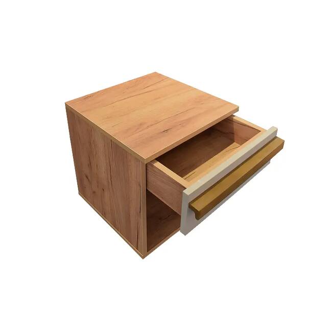 UNNI BEDROOM-MDF-NATURAL WOOD X BEIGE - Gallery 16