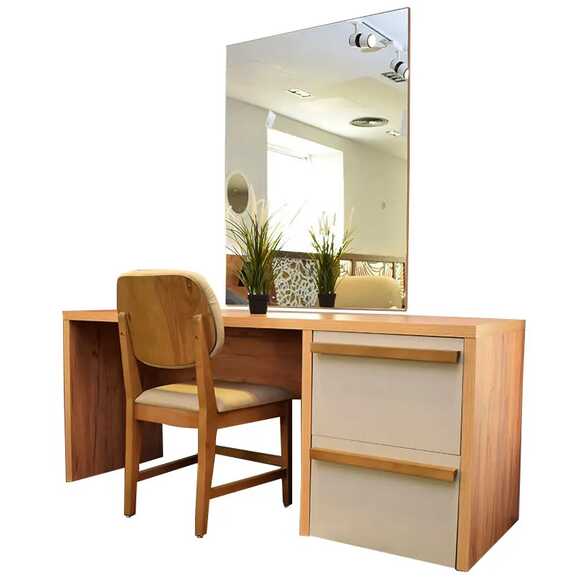 UNNI BEDROOM-MDF-NATURAL WOOD X BEIGE - Gallery 18
