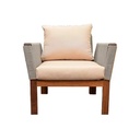 Brendiana - Outdoor Sofa Set Gray X Beige - Gallery 1