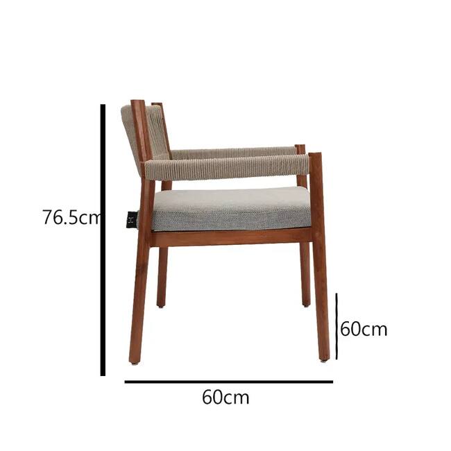 Fabio ARMCHAIR -Pitch Pine wood - Gallery 3