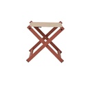 RENO outdoor Folding stool,Brick Color - Gallery 1