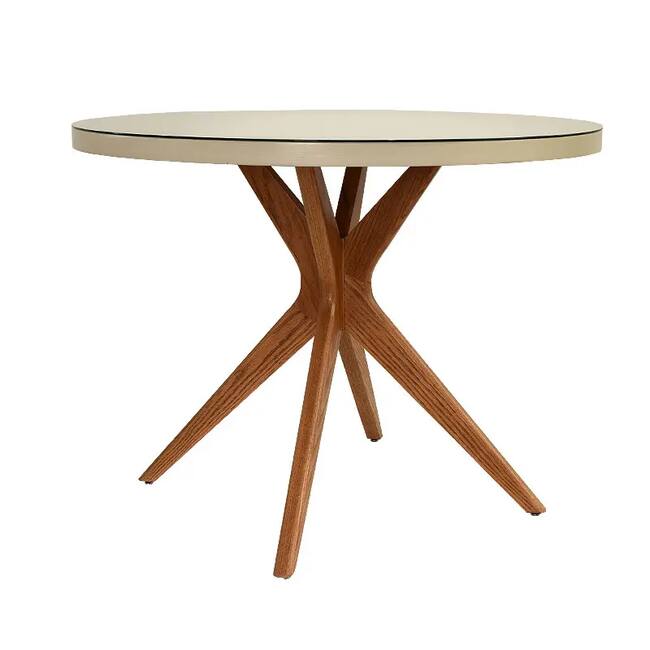 Merola Round Dining Table, 1 meter - Gallery 1