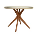 Merola Round Dining Table, 1 meter - Gallery 1