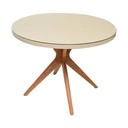 Merola Round Dining Table, 1 meter - Gallery 2