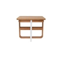 Rocky Square Extendable Dining Table, 90 cm - Gallery 1