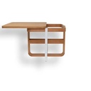 Rocky Square Extendable Dining Table, 90 cm - Gallery 2