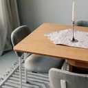 Rocky Square Extendable Dining Table, 90 cm - Gallery 5