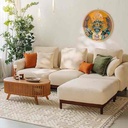 Panaria Corner Sofa - with Beige Chaise Lounge - Gallery 1