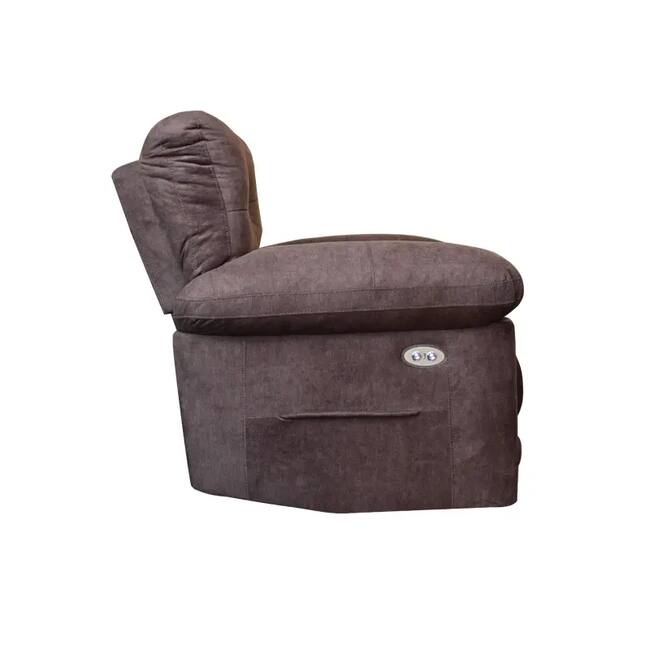 Lazyboy electric chair with USB charger - Dark Brown - Gallery 1