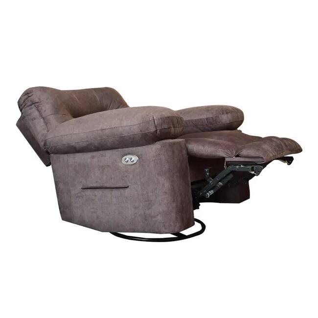 Lazyboy electric chair with USB charger - Dark Brown - Gallery 2
