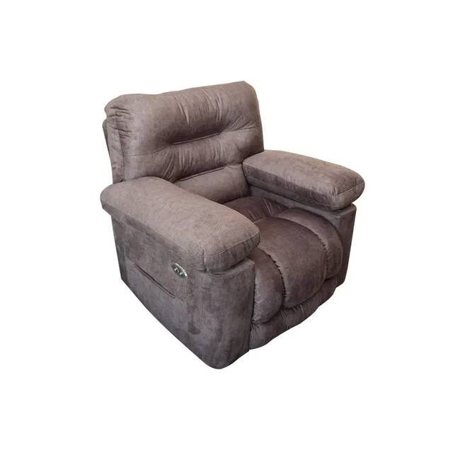 Lazyboy electric chair with USB charger - Dark Brown - Gallery 3
