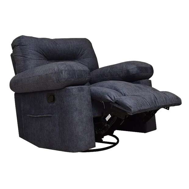 LazyBoy Chair dark grey - Gallery 1
