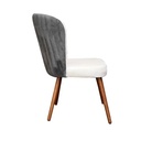 Derby dining chair- Gray x beige - Gallery 1