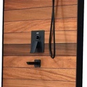 Outdoor aluminum shower, Black - Gallery 1