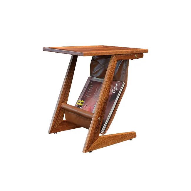 Side table with magazine holder - Gallery 1
